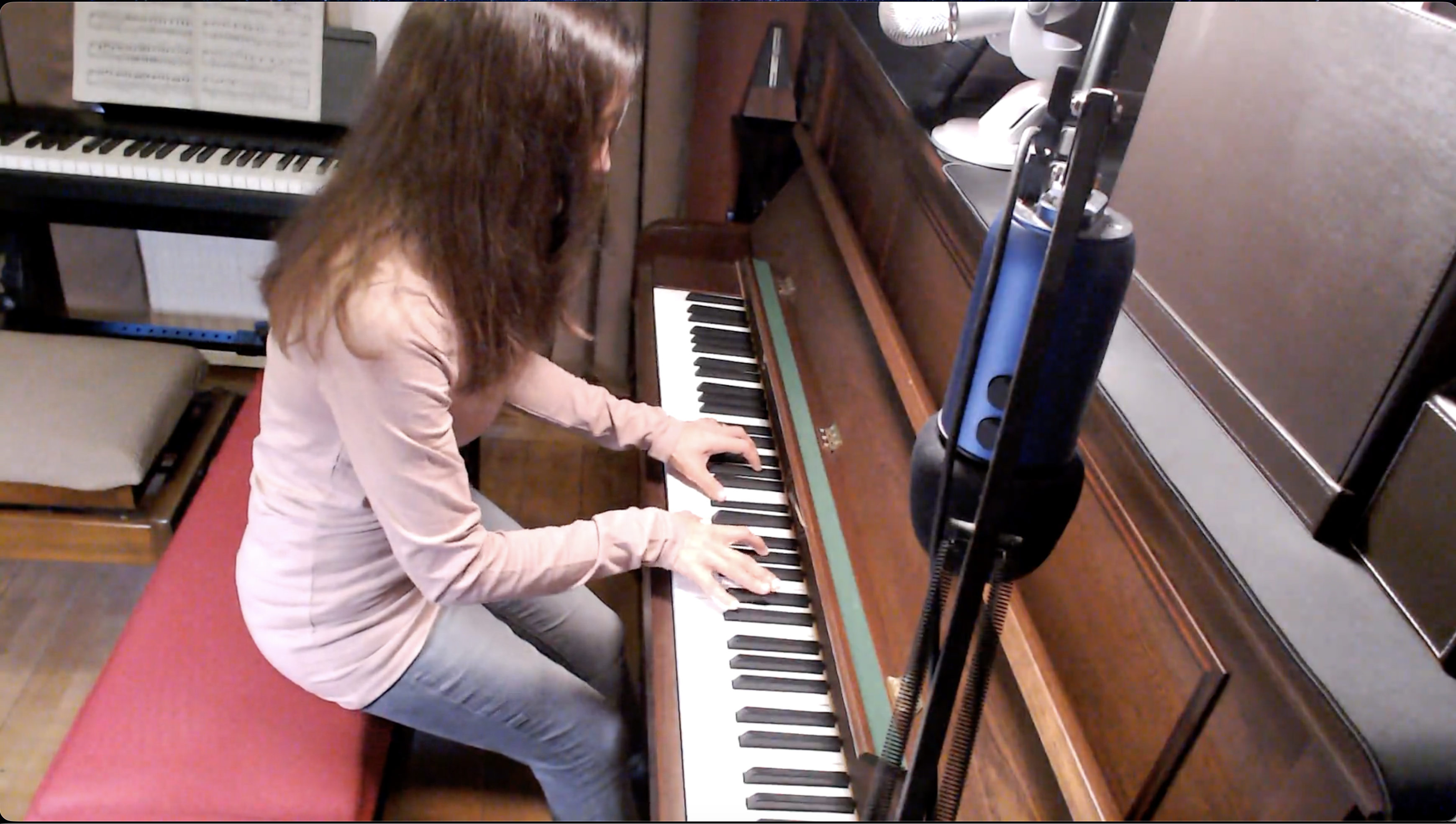 A Web Catches the Light — Improvisations in C♯ Aeolian & B Aeolian