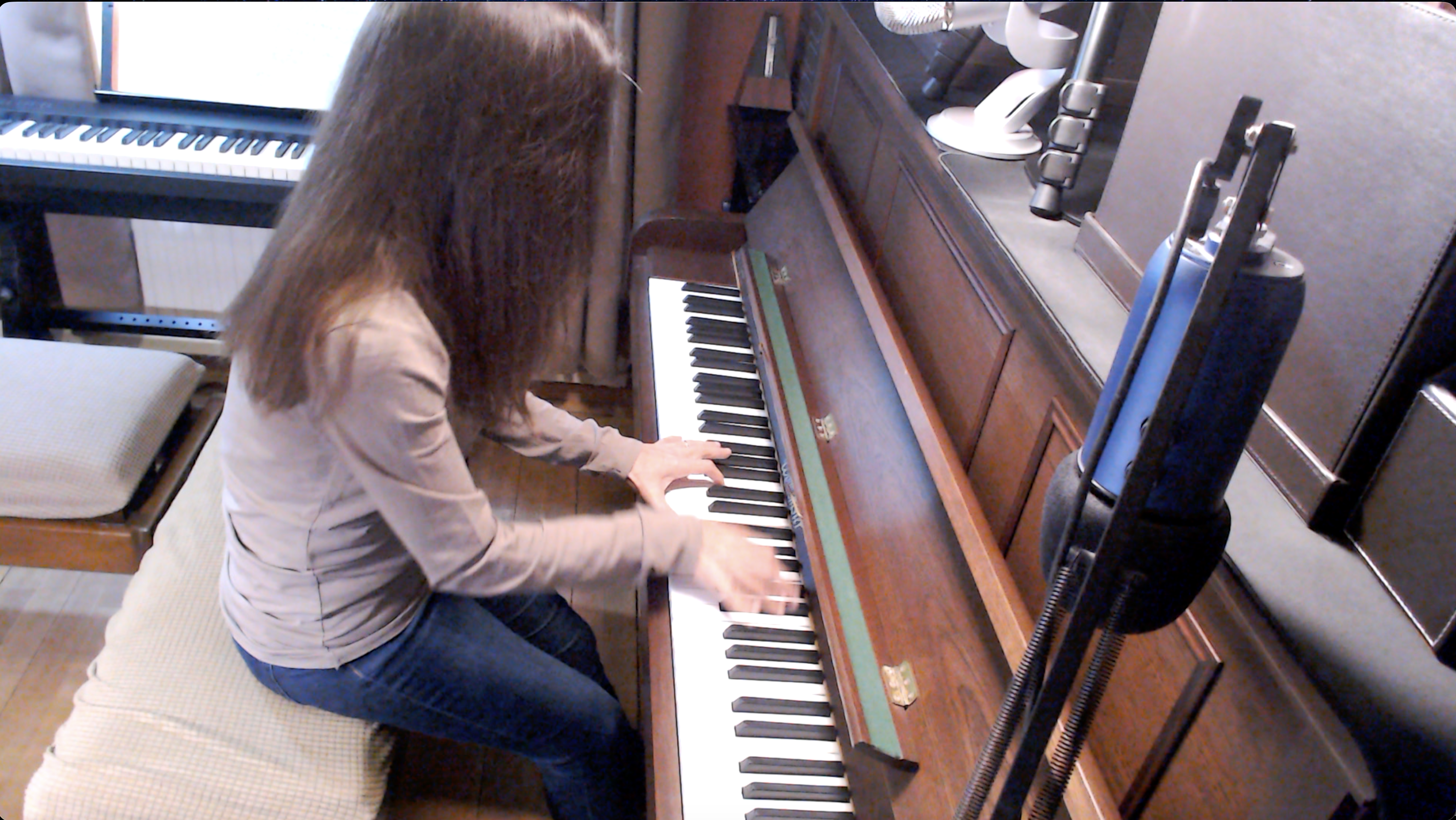 Dream of Something Real — Improvisation in B♭ Ionian Augmented, B♭ Major (Ionian) & C Mixolydian ♭6