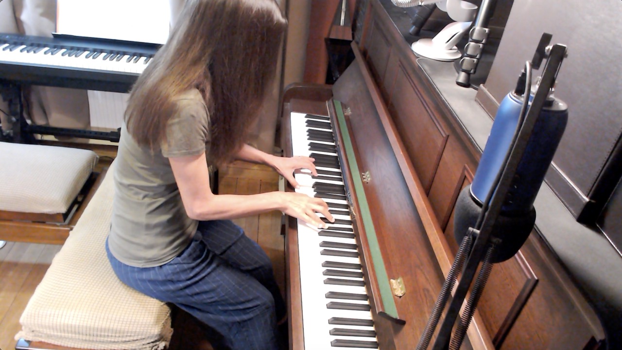 Electricity in the Air at Sunset — Improvisation in F Minor & A♭ Lydian ♯2