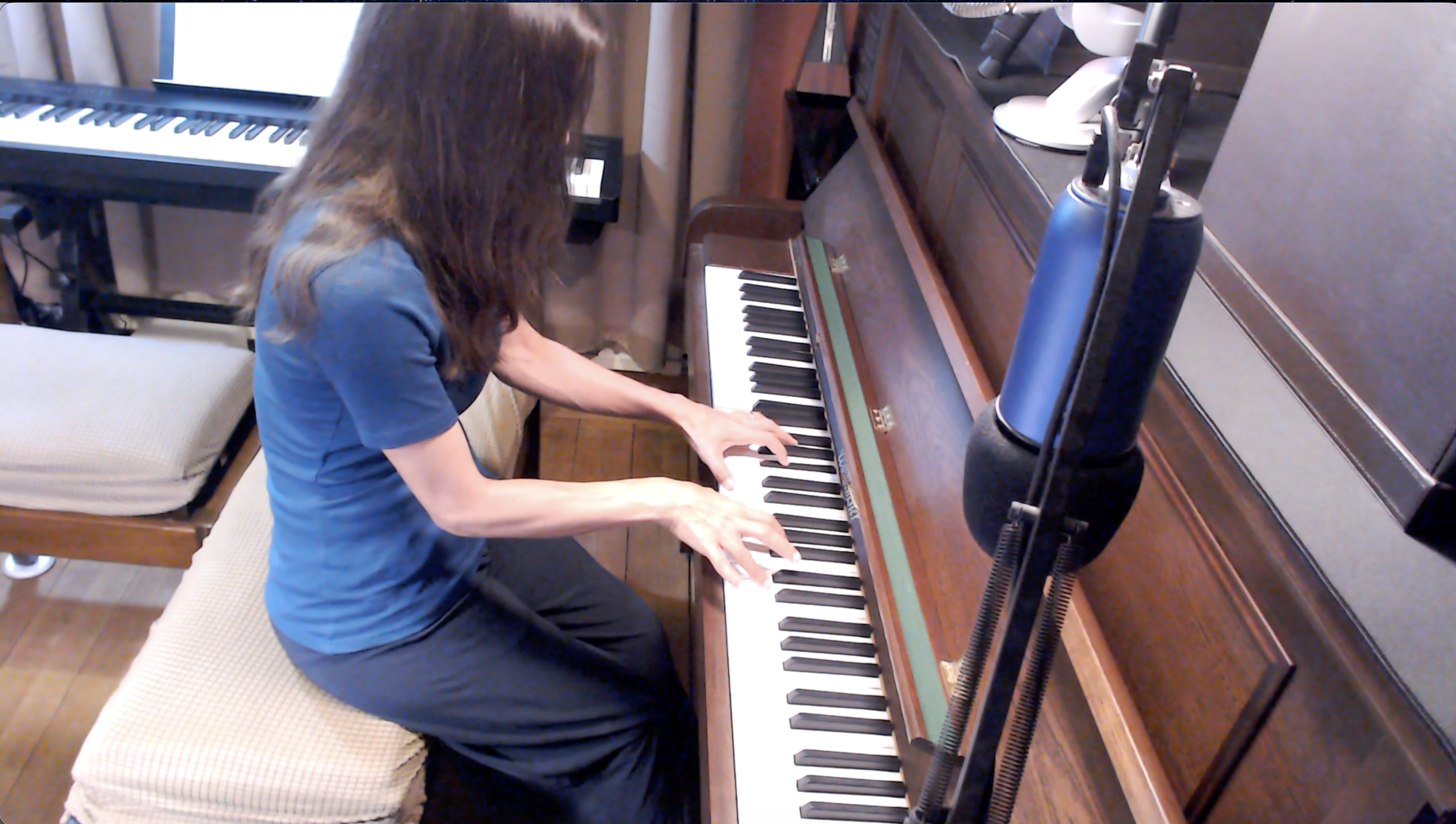 A Canopy of Gold and Shadow — Improvisation in F Dorian, F Aeolian & D♭ Major (Ionian)