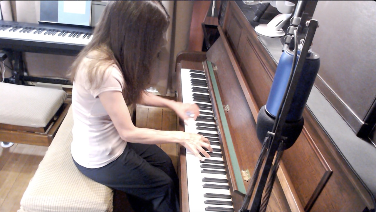 Immersion Through the Storm’s Light — Improvisation in F♯ Aeolian, A Lydian & A Mixolydian ♭6